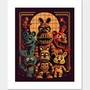 Five Nights At Freddys Posters and Art